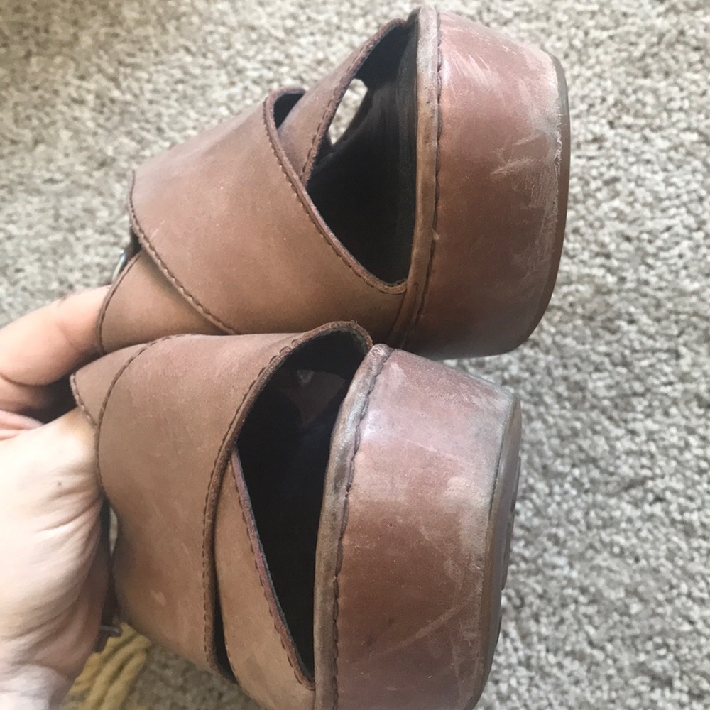 Born brown wedge - Picture 5 of 6